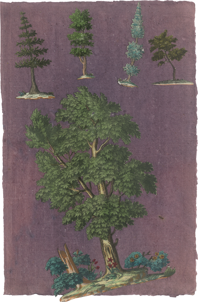 Lot 5325, Auction  127, Papierantiquitäten, 18. Jh. Ca. 58 silhouettierte Darstellungen: Kartuschen, Figuren, Tiere, Pflanzen