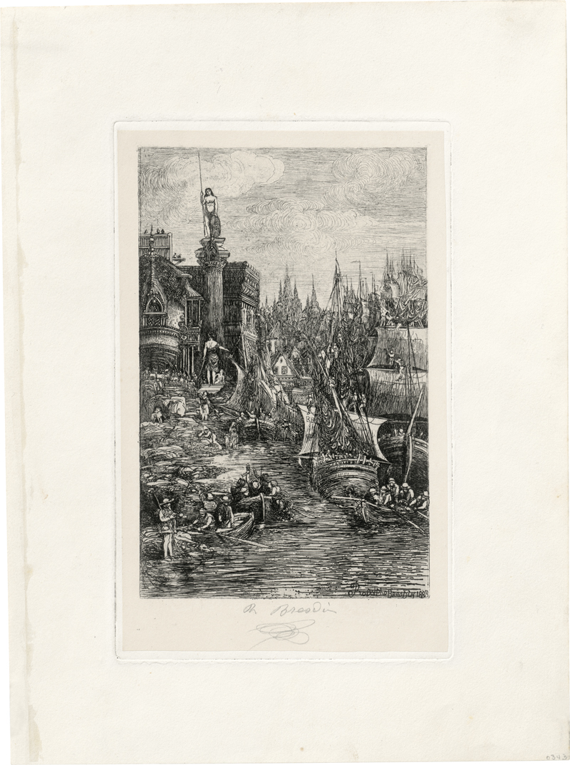 Lot 5334, Auction 127, Bresdin, Rodolphe, Mon rêve