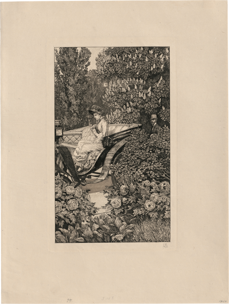 Lot 5407, Auction 127, Klinger, Max, Erste Begegnung.