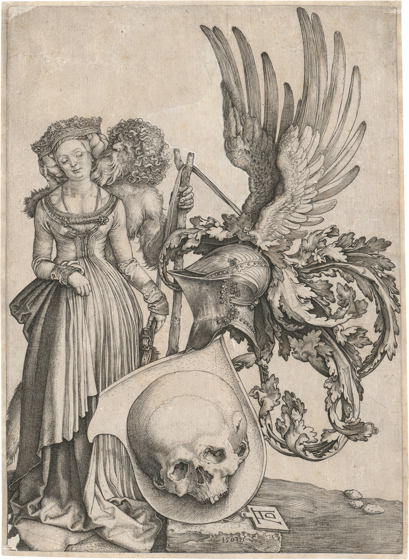 Lot 5485, Auction 127, Dürer, Albrecht, Wappen mit dem Totenkopf