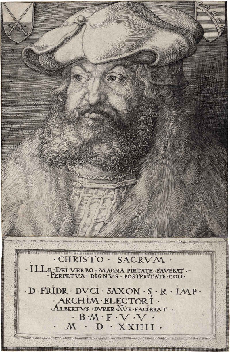 Lot 5486, Auction 127, Dürer, Albrecht, Friedrich der Weise