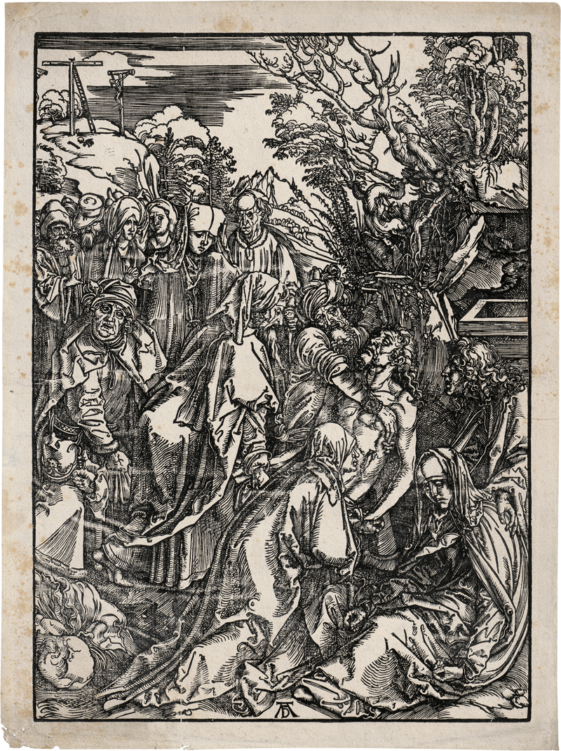 Lot 5489, Auction 127, Dürer, Albrecht, Die Grablegung.