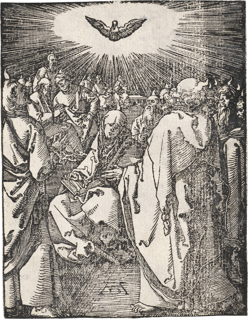 Lot 5494, Auction 127, Dürer, Albrecht, Sendung des heiligen Geistes