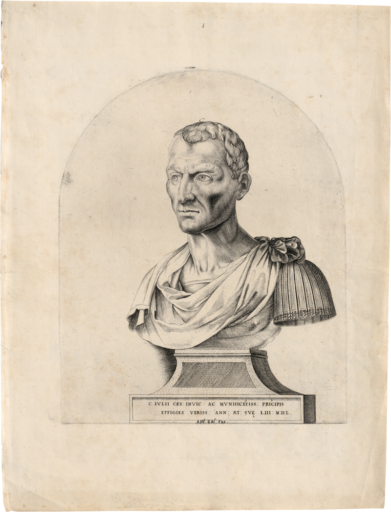 Lot 5558, Auction 127, Italienisch, um 1550. Büste des Julius Caesar