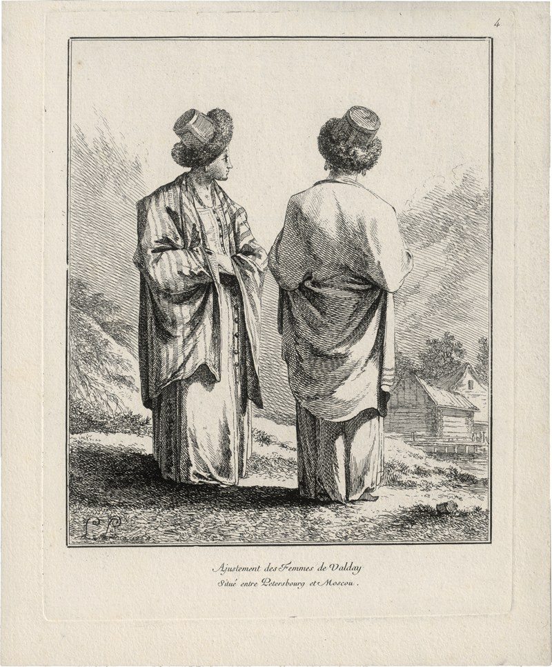 Lot 5565, Auction 127, Le Prince, Jean-Baptiste, Sieben Blatt zum russischen Volksleben