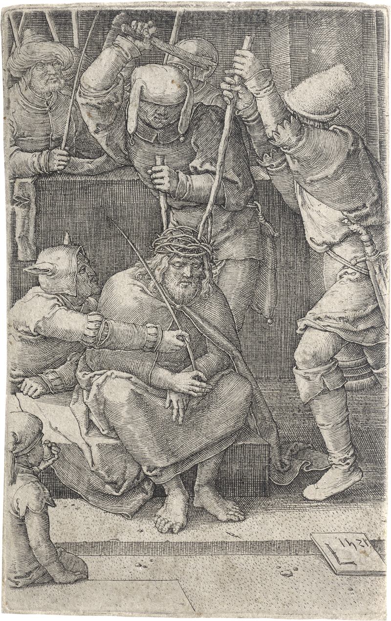 Lot 5569, Auction 127, Leyden, Lucas van, Das letzte Abendmahl; Die Dornenkrönung