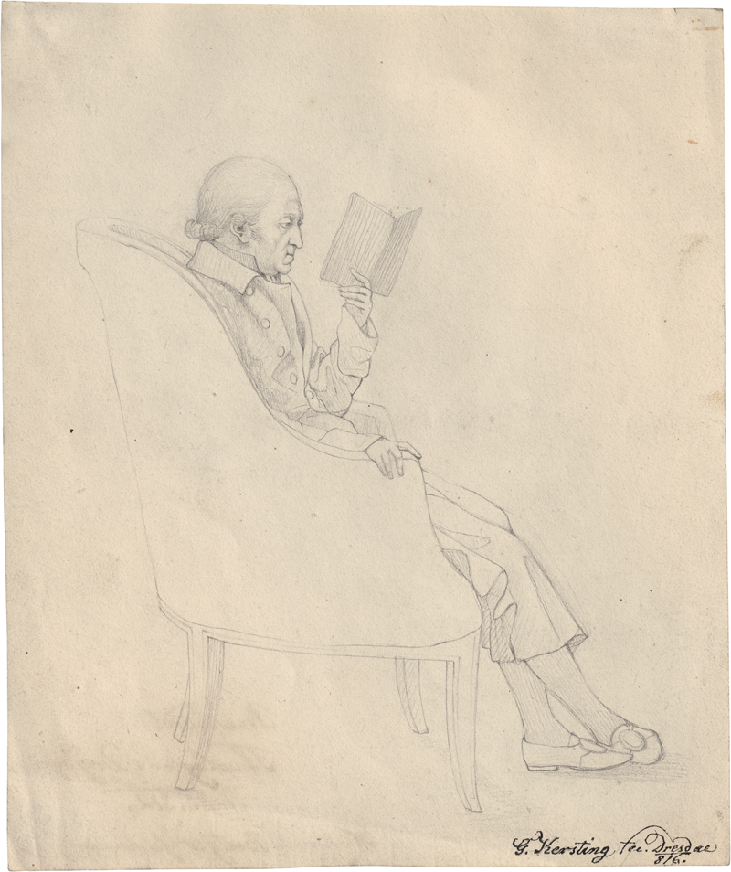 Lot 6622, Auction  127, Kersting, Georg Friedrich, Bildnis des Dresdener Oberhofpredigers D. Franz Volkmar Reinhard, lesend