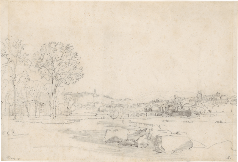 Lot 6653, Auction 127, Ender, Thomas, Ansicht von Florenz von den Cascinen aus
