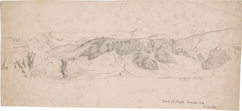 Lot 6656, Auction 127, Gurlitt, Louis, Monte Sant Angelo bei Sorrent