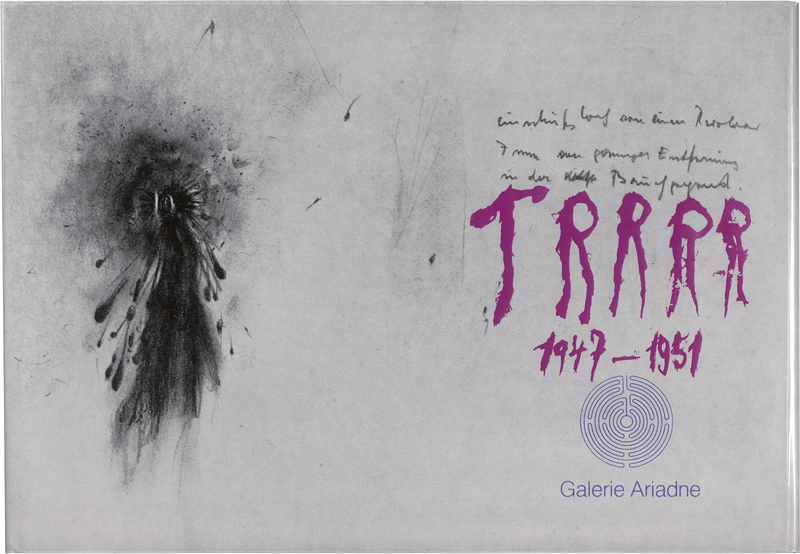 Lot 6948, Auction 127, Rainer, Arnulf, Arnulf Rainer. TRRR. Zeichnungen 1947-51