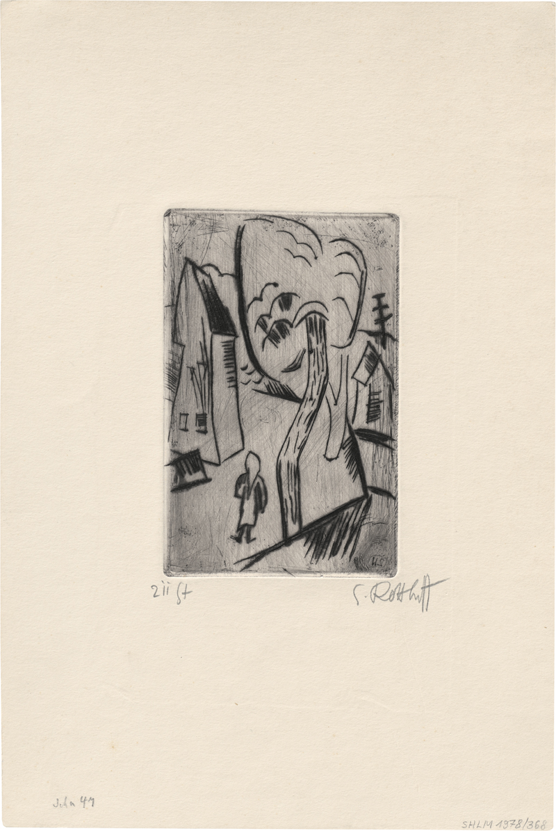 Lot 7049, Auction 127, Schmidt-Rottluff, Karl, Straße in Rottluff