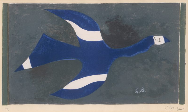 Lot 7168, Auction 127, Braque, Georges, Vol de nuit (Oiseau XII)