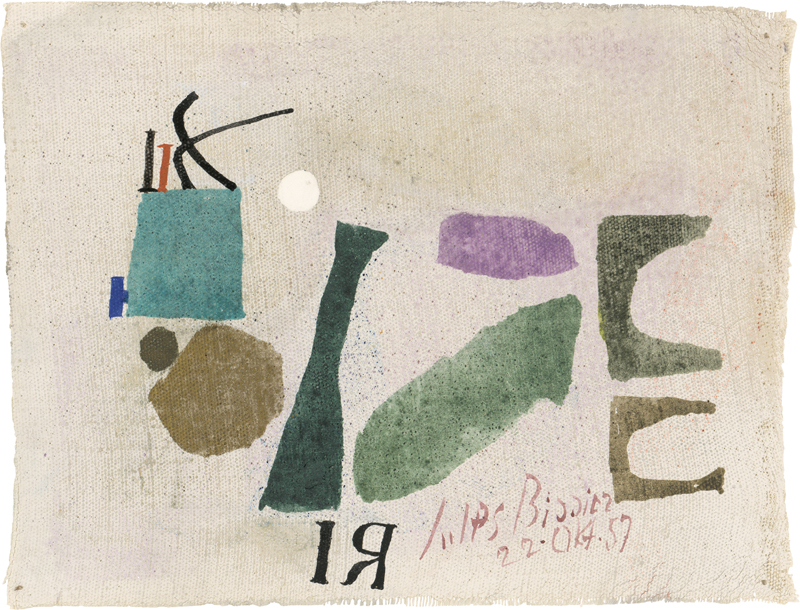 Lot 7173, Auction 127, Bissier, Julius, 22. Okt. 57