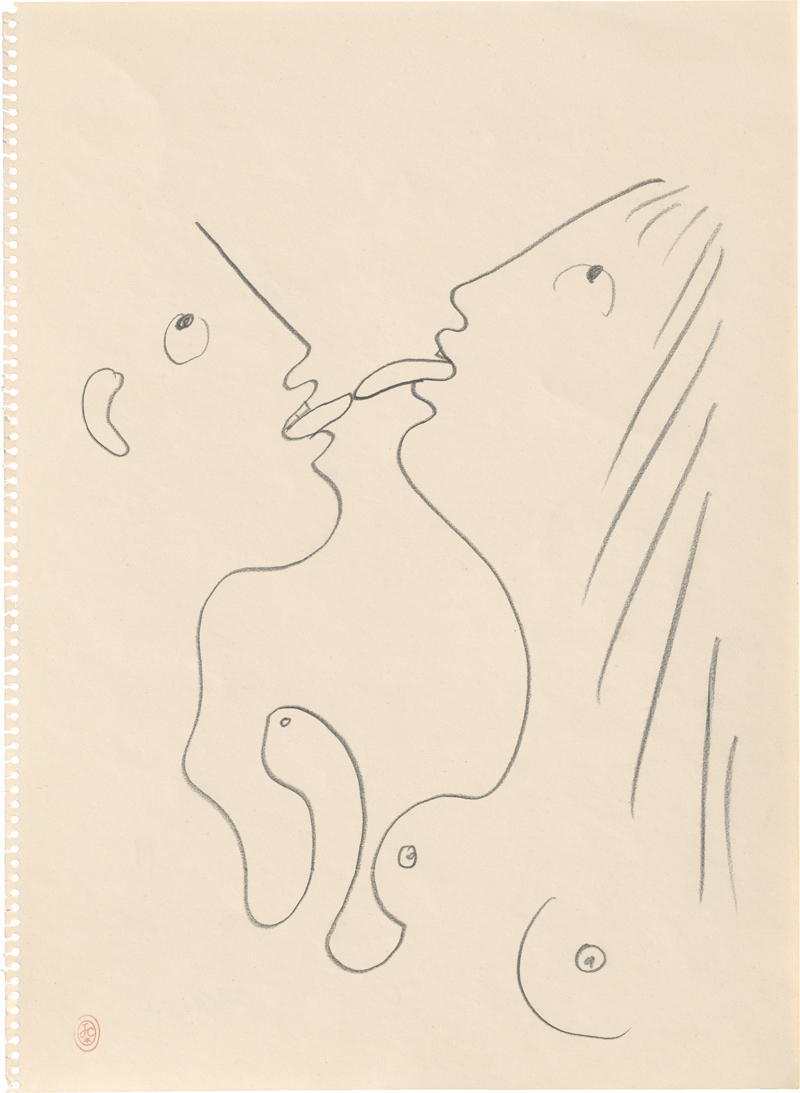 Lot 7178, Auction 127, Cocteau, Jean, Les amoureux